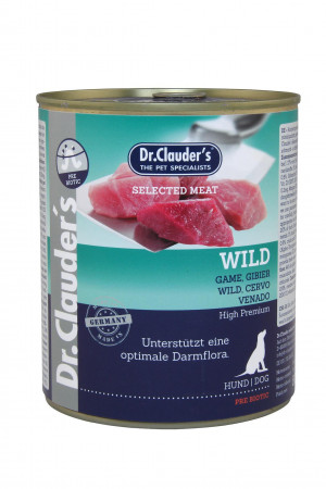 Dr.Clauder's PreBiotic Selected Meat WILD 6 x 800g